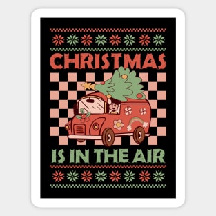 Christmas Is In The Air Sticker